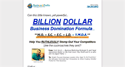 Desktop Screenshot of businessandprofits.com